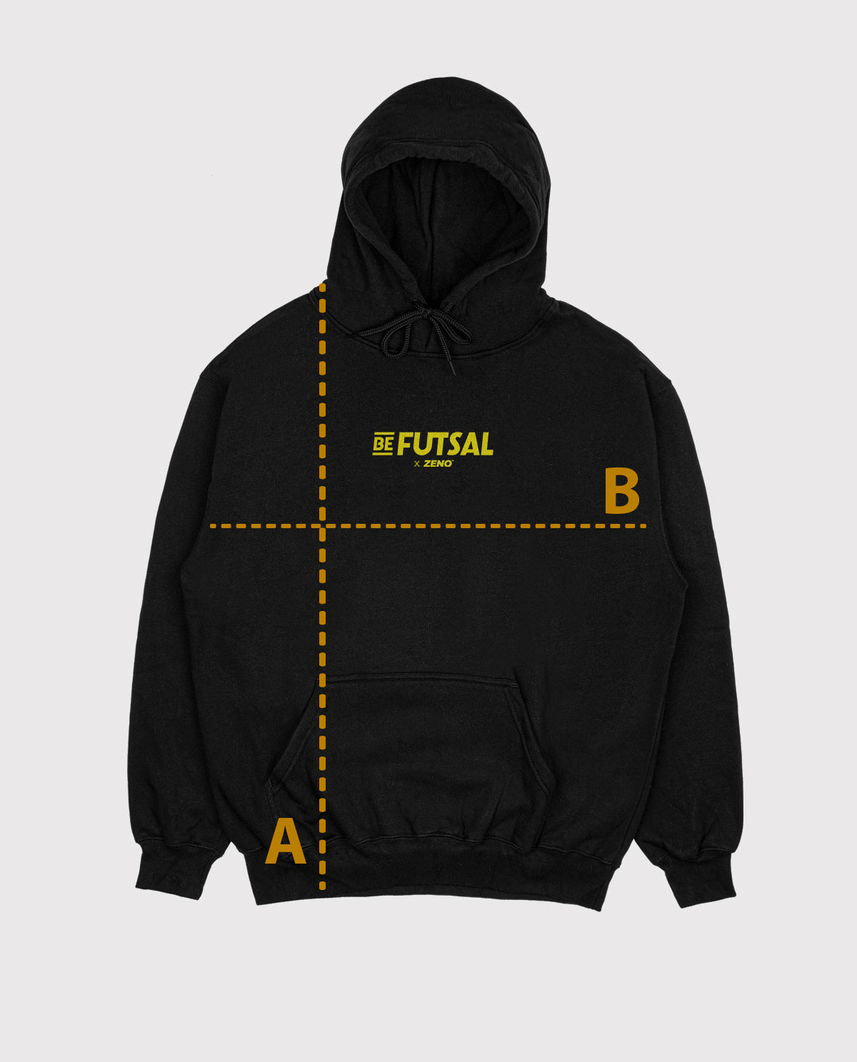 Sudadera Tallaje | Ropa Futbol Sala | BE FUTSAL